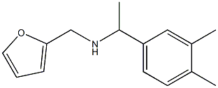 [1-(3,4-dimethylphenyl)ethyl](furan-2-ylmethyl)amine Struktur