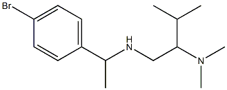 [1-(4-bromophenyl)ethyl][2-(dimethylamino)-3-methylbutyl]amine Struktur