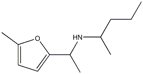 [1-(5-methylfuran-2-yl)ethyl](pentan-2-yl)amine Struktur