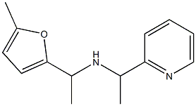 [1-(5-methylfuran-2-yl)ethyl][1-(pyridin-2-yl)ethyl]amine Struktur