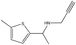 [1-(5-methylthiophen-2-yl)ethyl](prop-2-yn-1-yl)amine Struktur