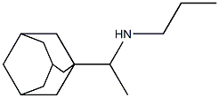 [1-(adamantan-1-yl)ethyl](propyl)amine Struktur