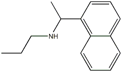 [1-(naphthalen-1-yl)ethyl](propyl)amine Struktur