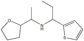 [1-(oxolan-2-yl)ethyl][1-(thiophen-2-yl)propyl]amine Struktur