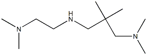 [2-({[2-(dimethylamino)ethyl]amino}methyl)-2-methylpropyl]dimethylamine Struktur