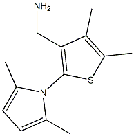 [2-(2,5-dimethyl-1H-pyrrol-1-yl)-4,5-dimethylthien-3-yl]methylamine Struktur