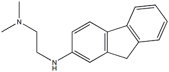 [2-(9H-fluoren-2-ylamino)ethyl]dimethylamine Struktur