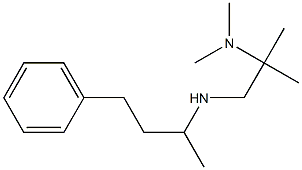 [2-(dimethylamino)-2-methylpropyl](4-phenylbutan-2-yl)amine Struktur