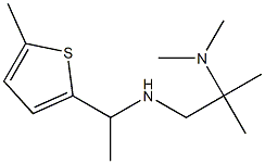 [2-(dimethylamino)-2-methylpropyl][1-(5-methylthiophen-2-yl)ethyl]amine Struktur