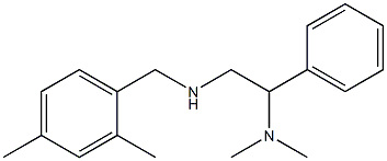 [2-(dimethylamino)-2-phenylethyl][(2,4-dimethylphenyl)methyl]amine Struktur