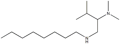 [2-(dimethylamino)-3-methylbutyl](octyl)amine Struktur