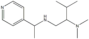 [2-(dimethylamino)-3-methylbutyl][1-(pyridin-4-yl)ethyl]amine Struktur