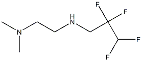 [2-(dimethylamino)ethyl](2,2,3,3-tetrafluoropropyl)amine Struktur