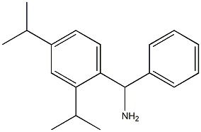 [2,4-bis(propan-2-yl)phenyl](phenyl)methanamine Struktur