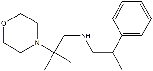 [2-methyl-2-(morpholin-4-yl)propyl](2-phenylpropyl)amine Struktur