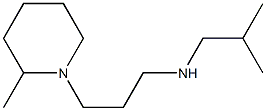 [3-(2-methylpiperidin-1-yl)propyl](2-methylpropyl)amine Struktur