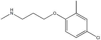 [3-(4-chloro-2-methylphenoxy)propyl](methyl)amine Struktur