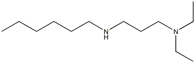 [3-(diethylamino)propyl](hexyl)amine Struktur