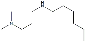 [3-(dimethylamino)propyl](heptan-2-yl)amine Struktur