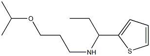 [3-(propan-2-yloxy)propyl][1-(thiophen-2-yl)propyl]amine Struktur