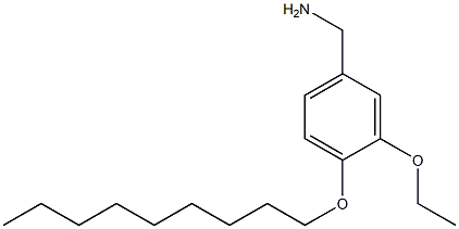 [3-ethoxy-4-(nonyloxy)phenyl]methanamine Struktur