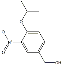 [3-nitro-4-(propan-2-yloxy)phenyl]methanol Struktur