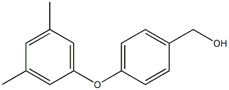 [4-(3,5-dimethylphenoxy)phenyl]methanol Struktur