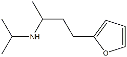 [4-(furan-2-yl)butan-2-yl](propan-2-yl)amine Struktur