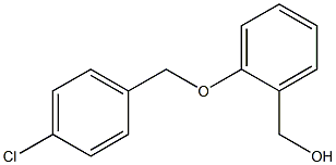 {2-[(4-chlorophenyl)methoxy]phenyl}methanol Struktur