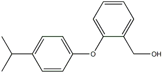 {2-[4-(propan-2-yl)phenoxy]phenyl}methanol Struktur