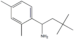 1-(2,4-dimethylphenyl)-3,3-dimethylbutan-1-amine Struktur