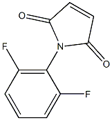 1-(2,6-difluorophenyl)-2,5-dihydro-1H-pyrrole-2,5-dione Struktur