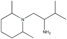 1-(2,6-dimethylpiperidin-1-yl)-3-methylbutan-2-amine Struktur