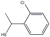 1-(2-chlorophenyl)ethanethiol Struktur