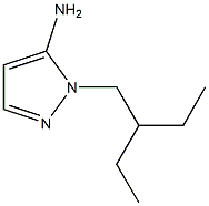 1-(2-ethylbutyl)-1H-pyrazol-5-amine Struktur