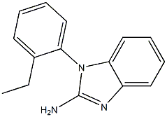 1-(2-ethylphenyl)-1H-1,3-benzodiazol-2-amine Struktur