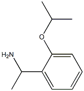 1-(2-isopropoxyphenyl)ethanamine Struktur