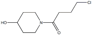 1-(4-chlorobutanoyl)piperidin-4-ol Struktur