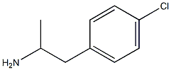 1-(4-chlorophenyl)propan-2-amine Struktur