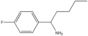 1-(4-fluorophenyl)pentan-1-amine Struktur