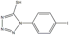 1-(4-iodophenyl)-1H-1,2,3,4-tetrazole-5-thiol Struktur