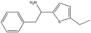 1-(5-ethylthiophen-2-yl)-2-phenylethan-1-amine Struktur