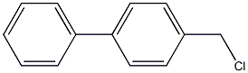 1-(chloromethyl)-4-phenylbenzene Struktur