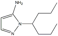 1-(heptan-4-yl)-1H-pyrazol-5-amine Struktur