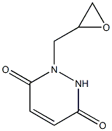 1-(oxiran-2-ylmethyl)-1,2-dihydropyridazine-3,6-dione Struktur