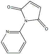 1-(pyridin-2-yl)-2,5-dihydro-1H-pyrrole-2,5-dione Struktur