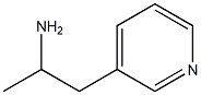 1-(pyridin-3-yl)propan-2-amine Struktur