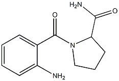 1-[(2-aminophenyl)carbonyl]pyrrolidine-2-carboxamide Struktur