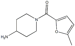 1-[(5-methylfuran-2-yl)carbonyl]piperidin-4-amine Struktur