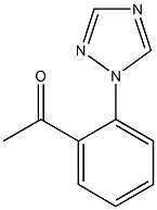 1-[2-(1H-1,2,4-triazol-1-yl)phenyl]ethan-1-one Struktur